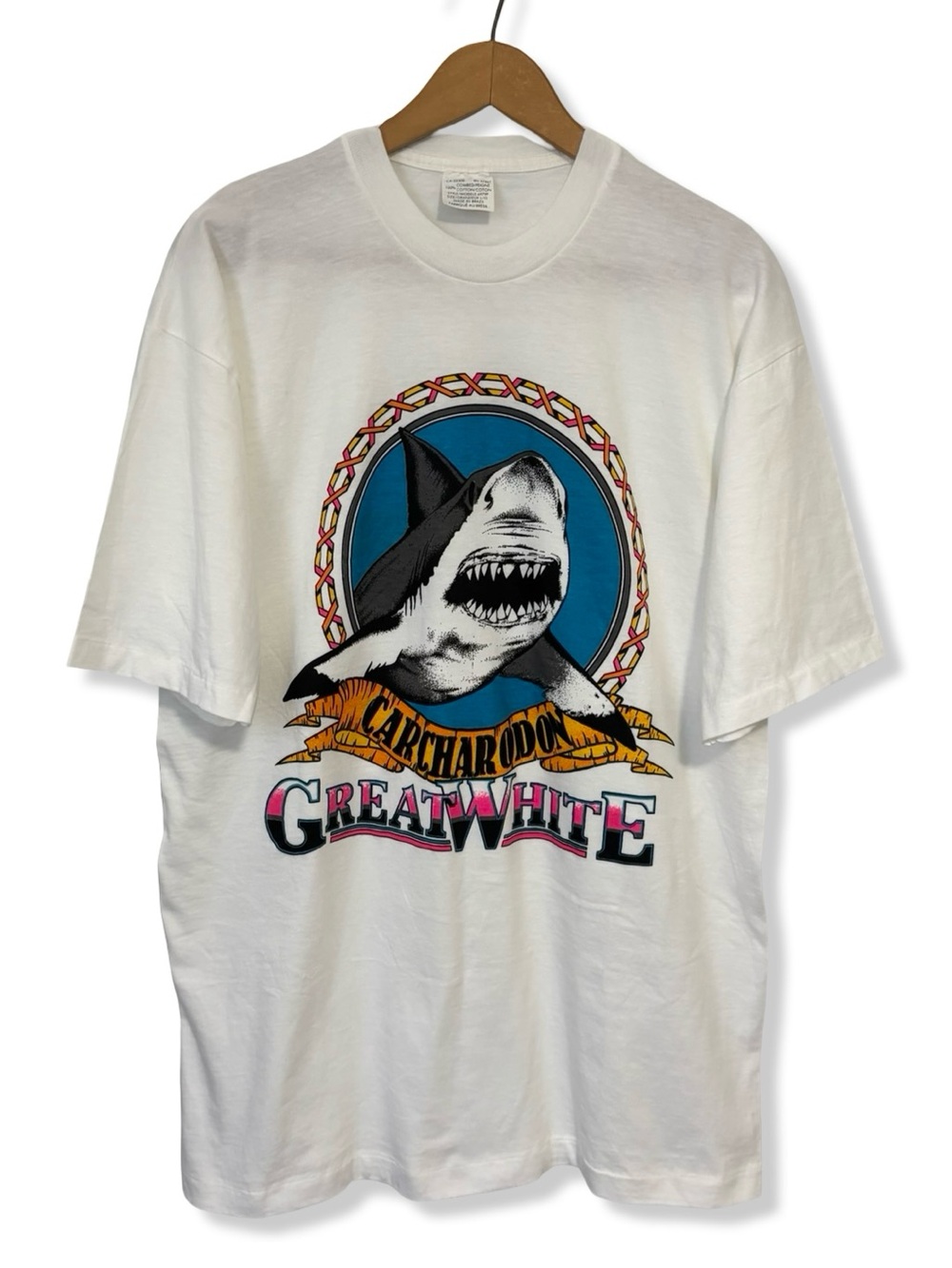 Vintage 90s Great White Shark T-Shirt